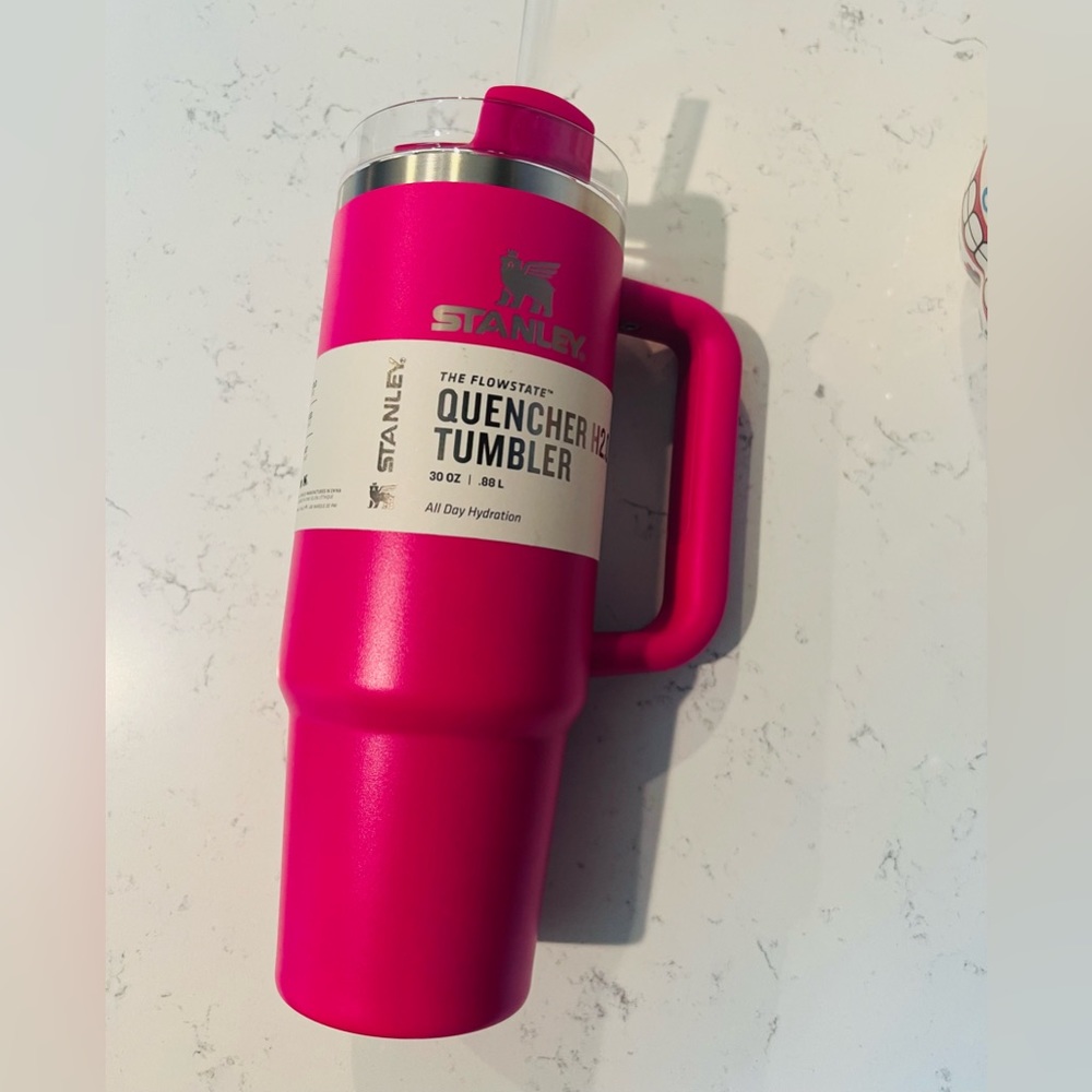 Camelia Stanley Hot Pink Tumbler 30oz